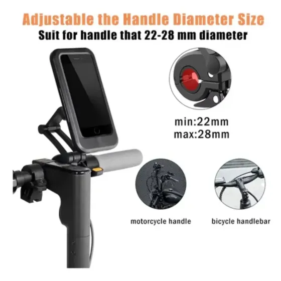 Soporte para Moto Bici 360 Impermeable