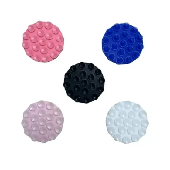 Soporte Celular Sopapa Vidrio Espejo Redonda