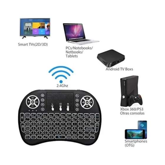 Mini Teclado Control Universal Tactil