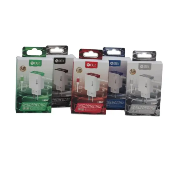 Cargador Completo 3.8A Micro USB o V8 2 Puertos USB A