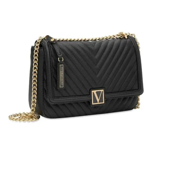 Bolso Cruzado Tiras Doradas