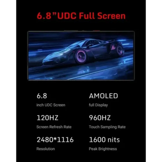 Nubia RedMagic 9s Pro 12/256gb (40 dias habiles)