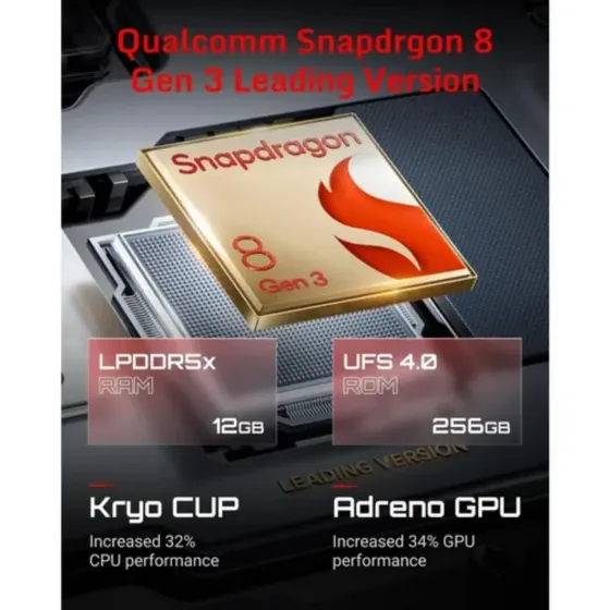 Nubia RedMagic 9s Pro 12/256gb (40 dias habiles)