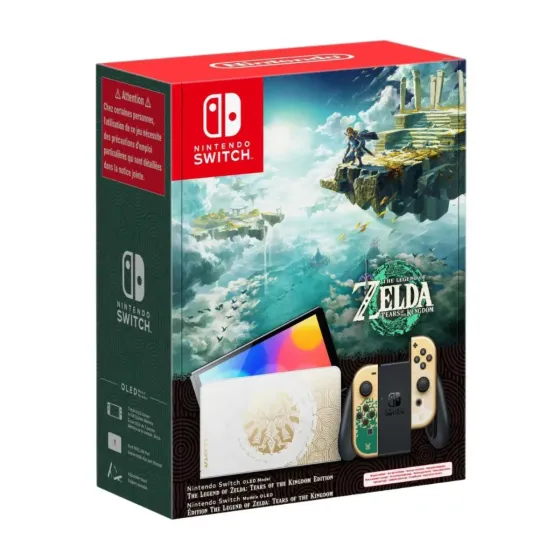 Nintendo Switch 64GB OLED ZELDA (8 dias habiles)