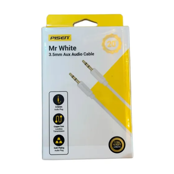 Cable de Audio Auxiliar  3.5mm