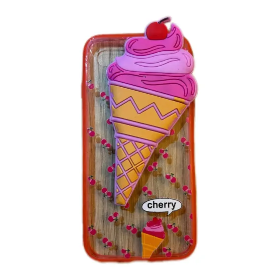 Ver más sobre Fundas Funda iphone 7-8-SE Cono Helado Transparente, Argentina