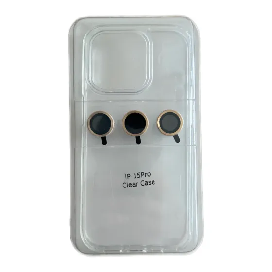 Ver más sobre Fundas Funda Iphone 15 pro Transparente con Protector Camara, Argentina