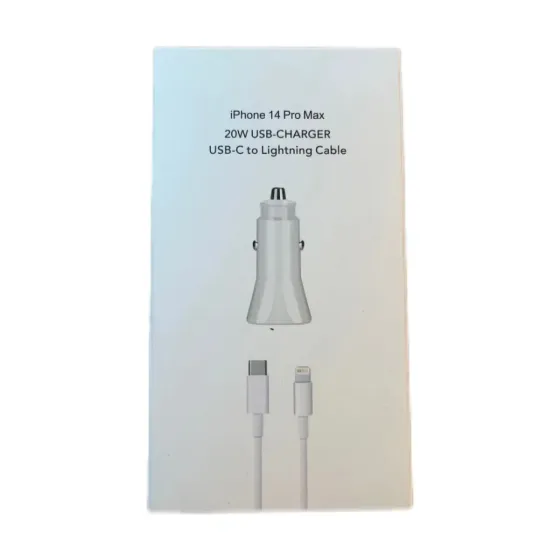 Ver más sobre Cargador y Cable Cargador Completo Auto Lightning, Argentina