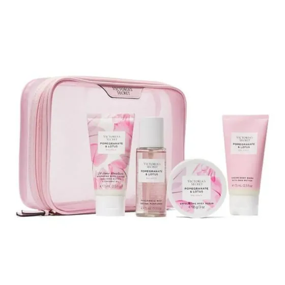 Ver más sobre Perfumes / Cremas Kit 4 piezas + Neceser Pomegranate y Lotus, Argentina