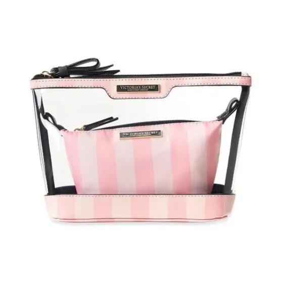 Ver más sobre Bolsos / Accesorios Cosmetiquera 2 en 1 rosa, Argentina