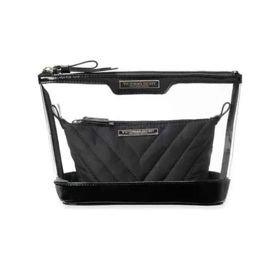 Ver más sobre Bolsos / Accesorios Cosmetiquera 2 en 1 negra, Argentina