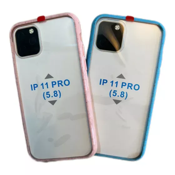 Ver más sobre Fundas Funda Iphone 11 pro Transparente Bordes de colores, Argentina
