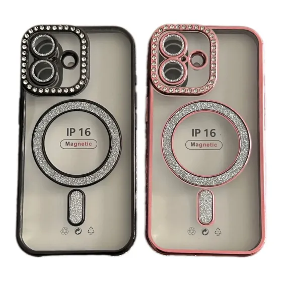 Ver más sobre Fundas Funda Iphone 16 Transparente con Brillo Magsafe, Argentina