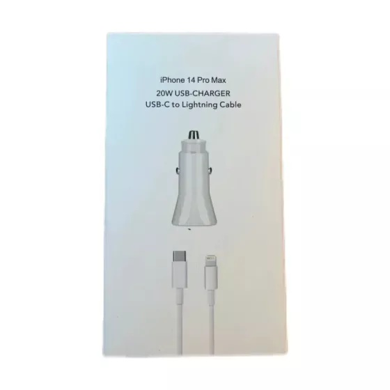 Ver más sobre Cargador y Cable Cargador Completo Auto Lightning, Argentina