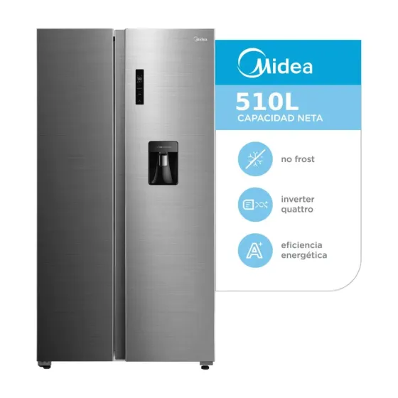 Ver más sobre Heladera / Freezer Heladera Side By Side 510L No Frost (12 dias habiles), Argentina
