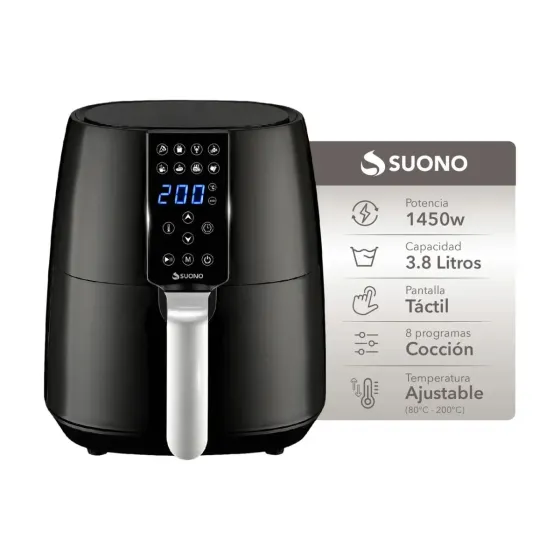 Ver más sobre Cocina / Anafe Freidora de Aire 3.8L (8 dias habiles), Argentina