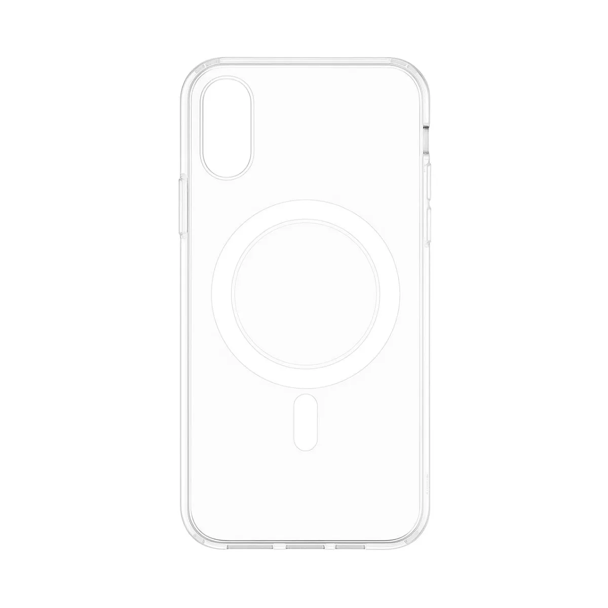 Funda Iphone x-xs Transparente Magsafe