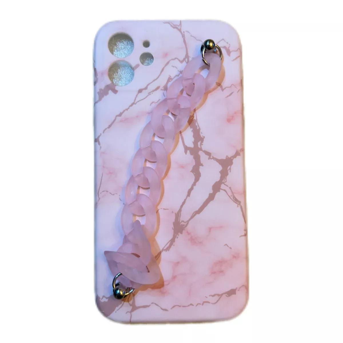 Funda Iphone 12-12 pro Marmol Rosa