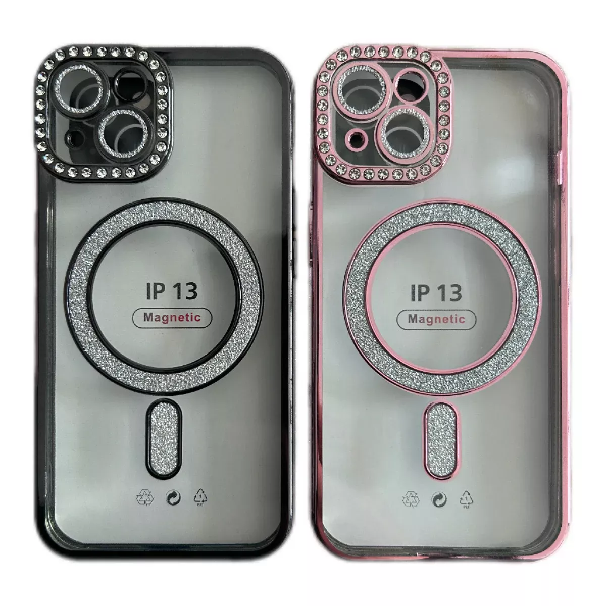 Funda Iphone 13 Transparente con Brillo Magsafe