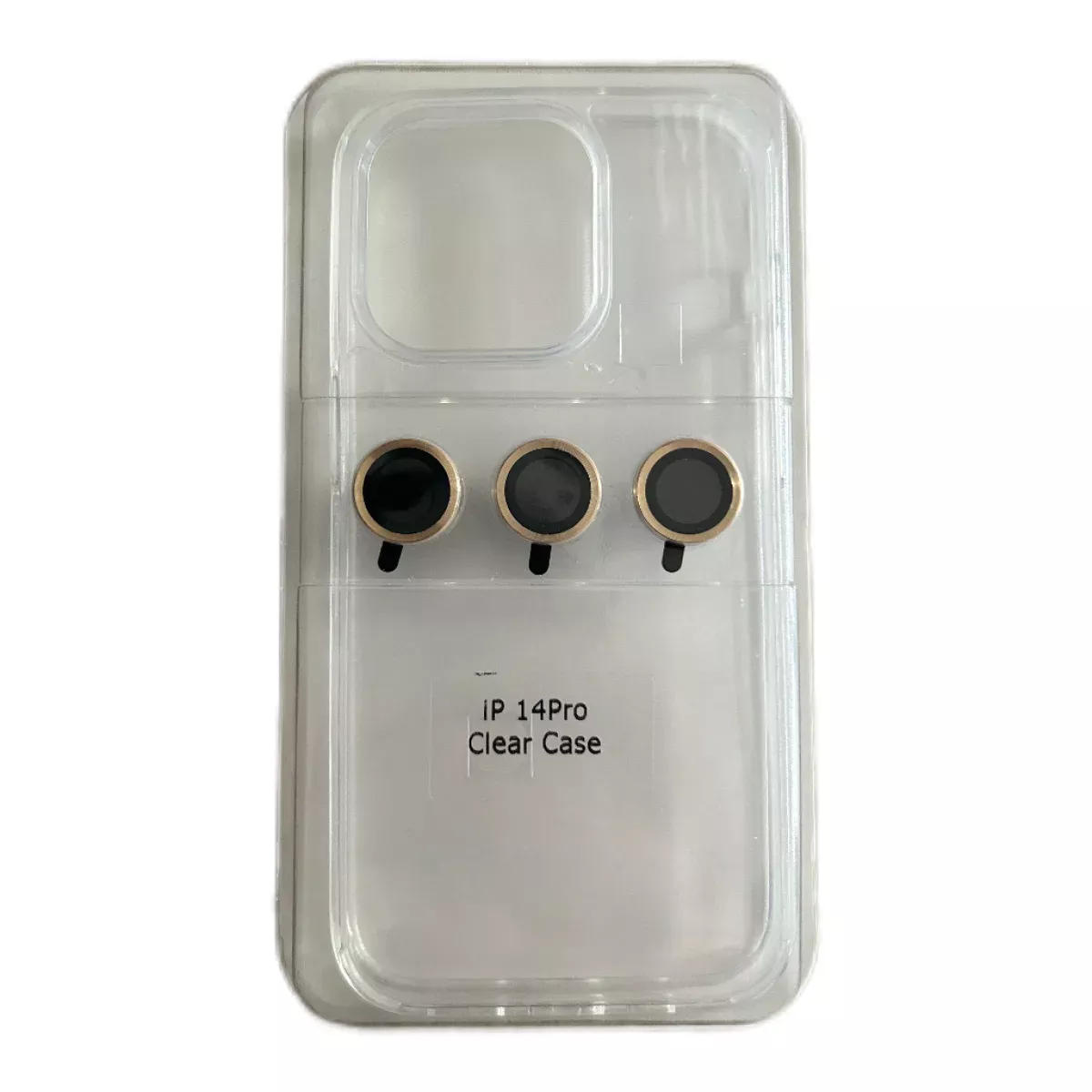 Funda Iphone 14 pro Transparente con Protector Camara