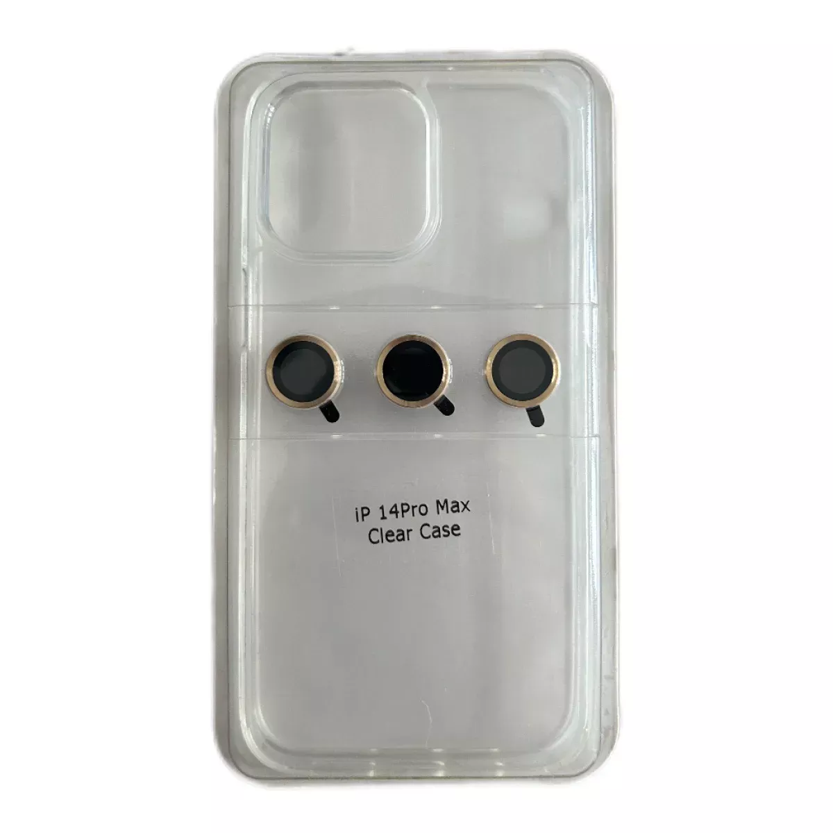 Funda Iphone 14 pro max Transparente con Protector Camara