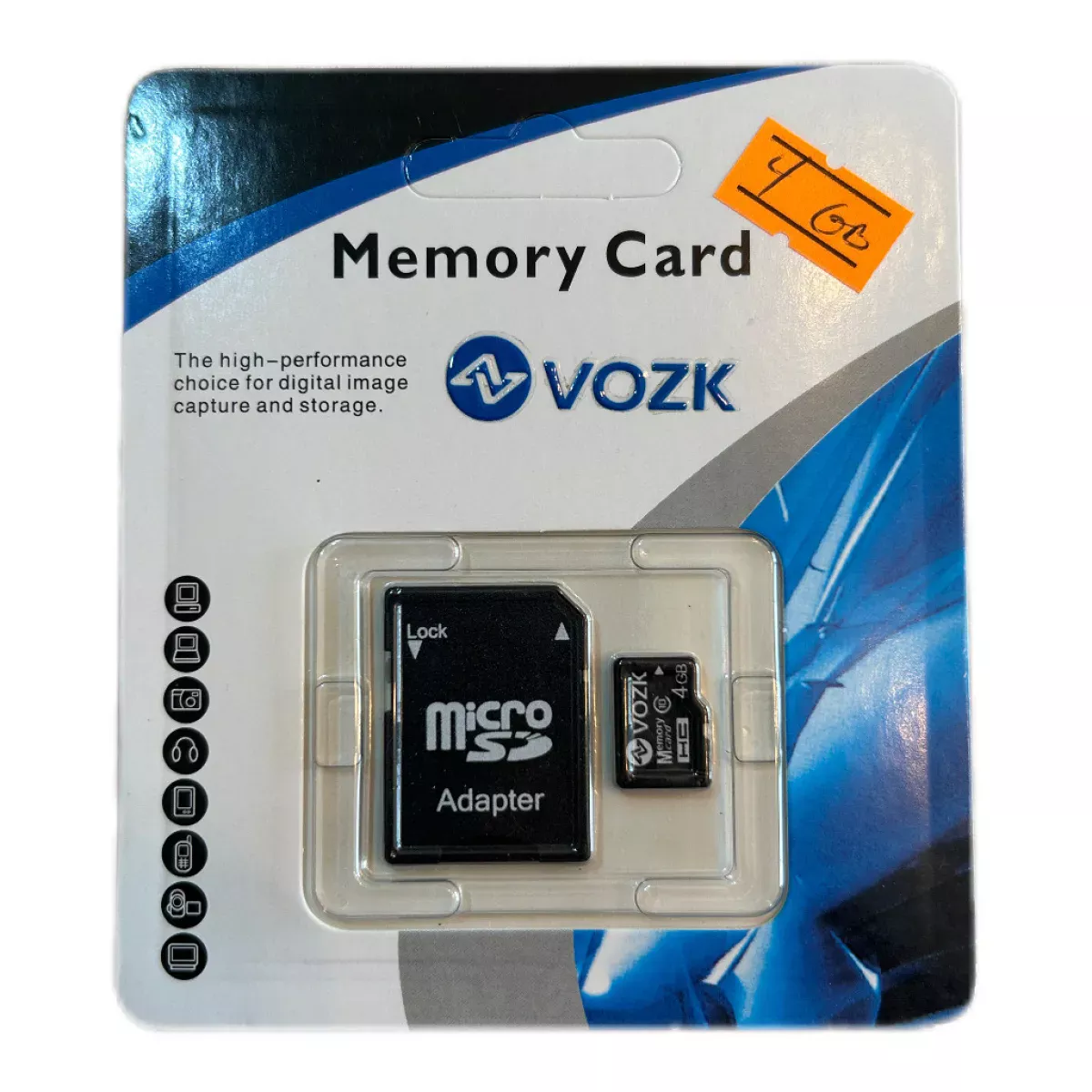 Memoria + Portamemoria 4GB