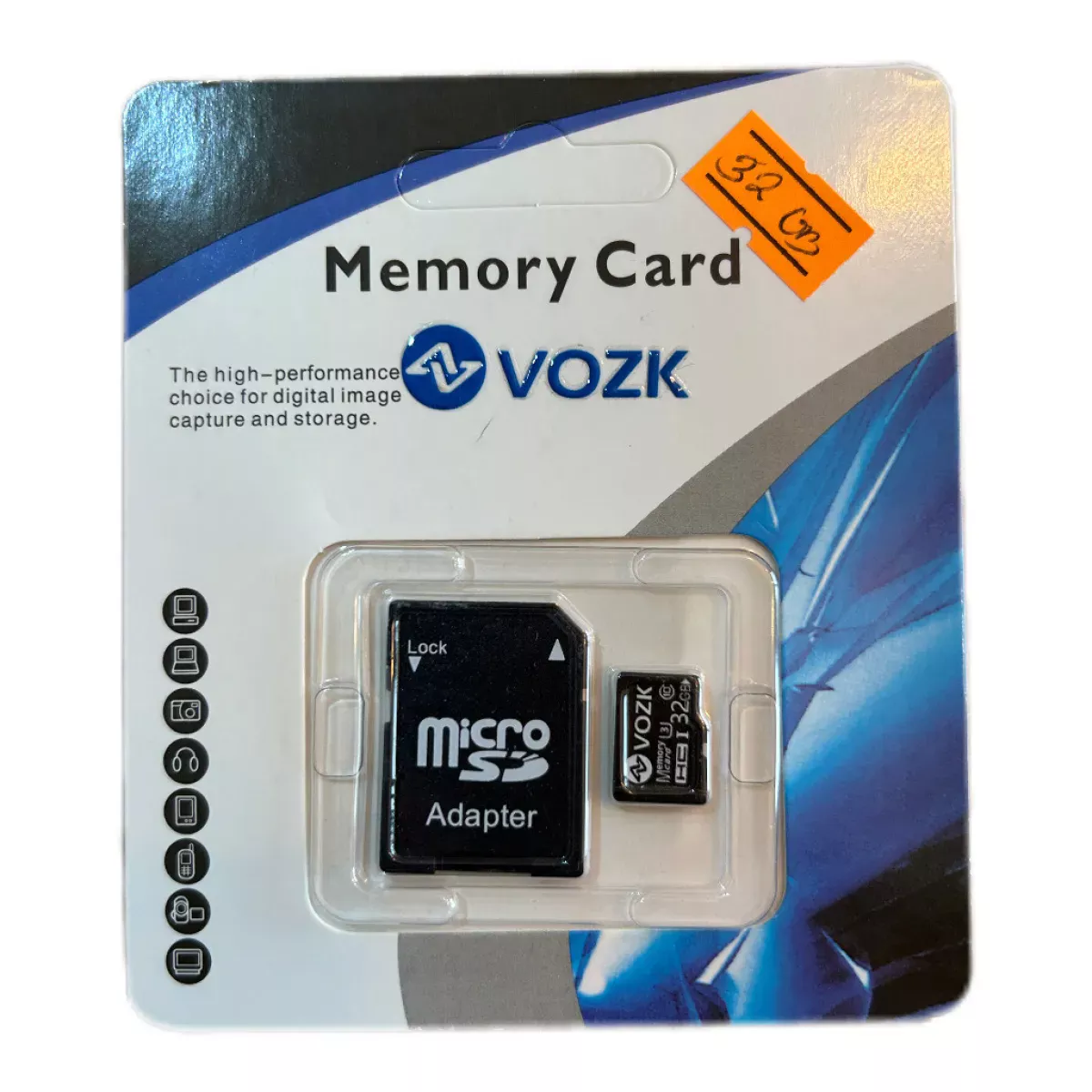 Memoria + Portamemoria 32GB