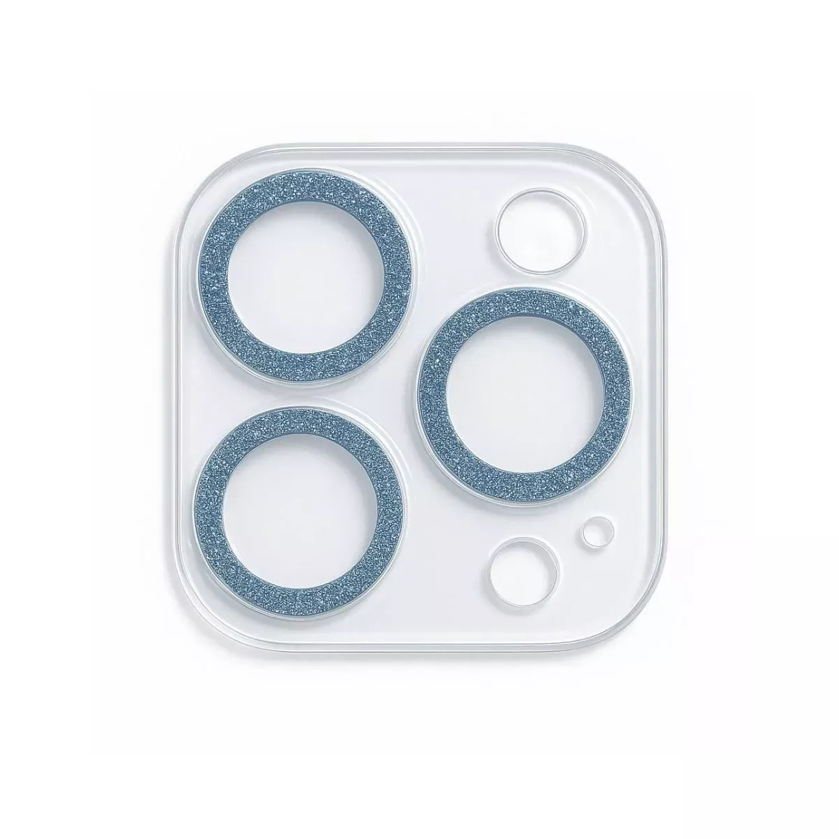 Protector de Camara Transparente Glitter