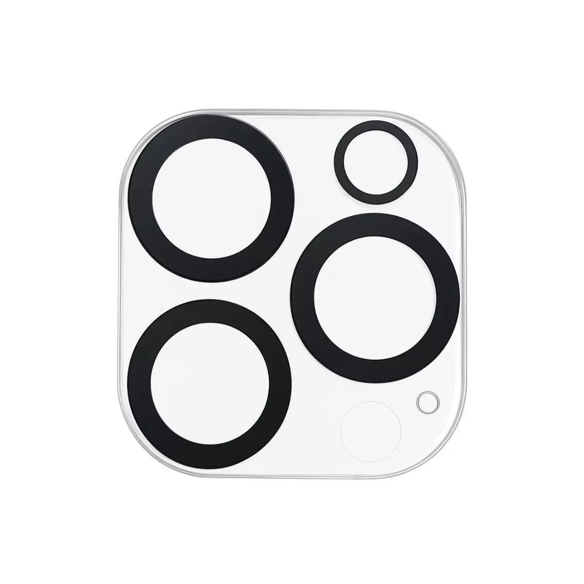 Protector de Camara Transparente Negro