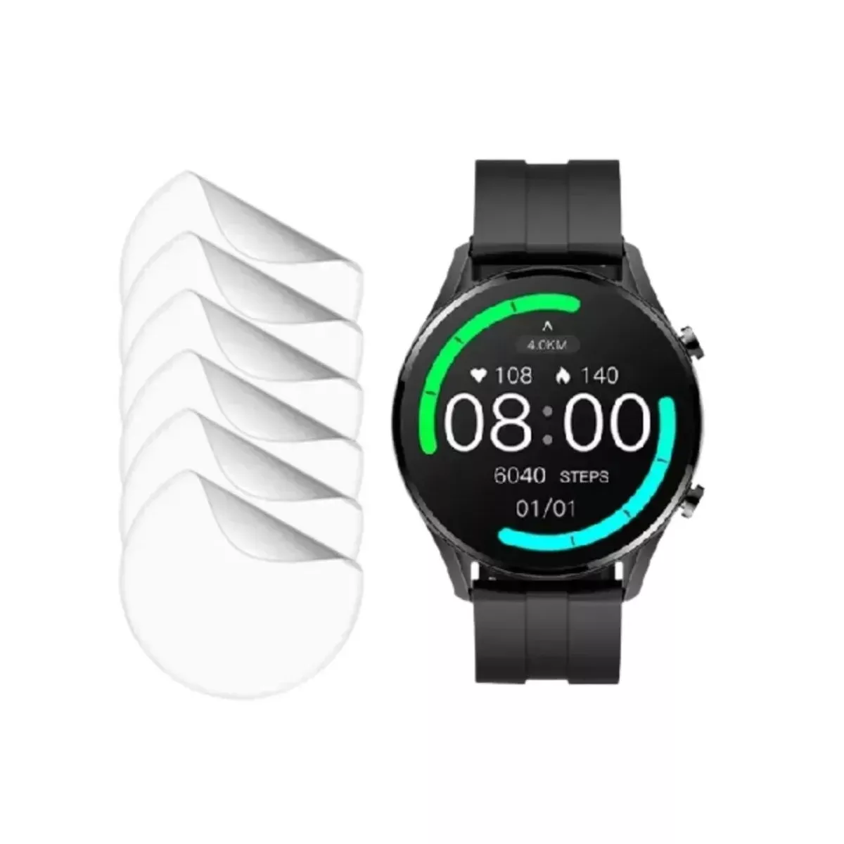 Hidrogel Curved Smartwatch Pack x6 x9