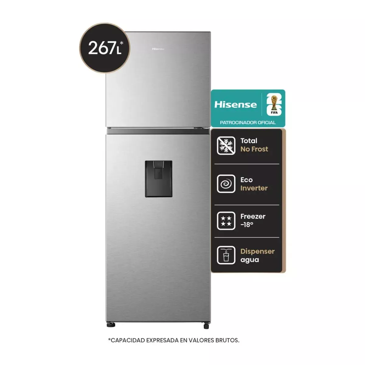 Heladera No Frost 267L (12 dias habiles)