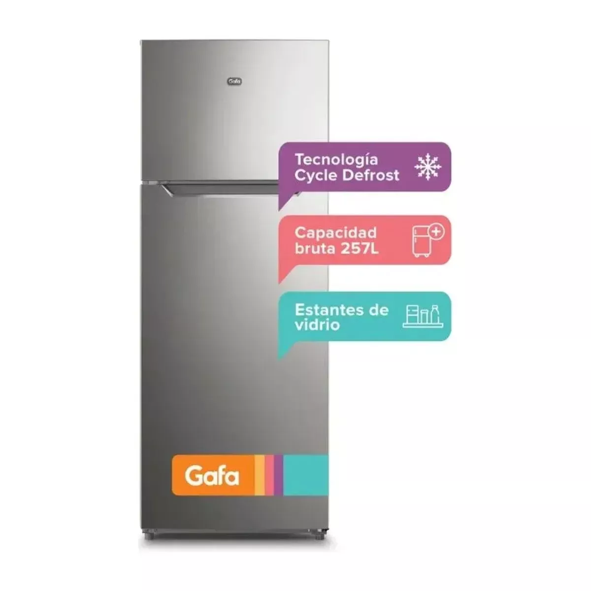 Heladera Puerta Reversible 319L (12 dias habiles)